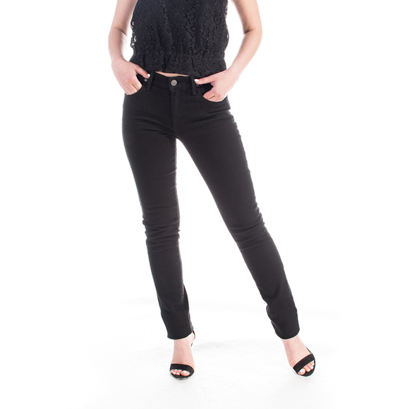 GOLD SIGN MEDIUM RISE SLIM JEANS | WOMENS SIZE 27 - Picture 2 of 5